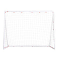 Everfit 8FT Soccer Football Goal Net UPVC Frame with PE Mesh Weatherproof Portable Goals for Backyard Training Competitive Play