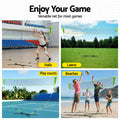 Everfit 3M Badminton Tennis Volleyball Net Portable Yellow