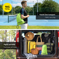 Everfit 3M Badminton Tennis Volleyball Net Portable Yellow