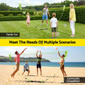 Everfit 3M Badminton Tennis Volleyball Net Portable Yellow