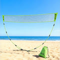 Everfit 3M Badminton Tennis Volleyball Net Portable Yellow