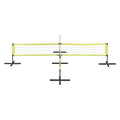 Everfit Water Volleyball Net Set Pool Game 4 Anchor Bags Portable