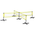 Everfit Water Volleyball Net Set Pool Game 4 Anchor Bags Portable