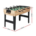 10-in-1 Games Table Foosball Pool Air Hockey Tennis Chess