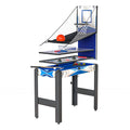 5-in-1 Game Table Pool Tennis Air Hockey Basketball Arcade