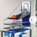 5-in-1 Game Table Pool Tennis Air Hockey Basketball Arcade