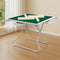 Folding Mahjong Table 4 Drawers Cup Holders Green Portable