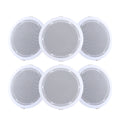 Giantz 6 Inch Ceiling Speakers 6pcs In Wall Home Audio Stereo