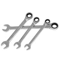 Giantz 17pc Ratchet Spanner Set Metric 6-30mm