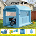 Giantz Inflatable Paint Booth 2.5x2.5x3M 550W Blower Air Filter
