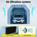 Giantz Inflatable Spray Booth 4x3m Car Paint Tent Filter Blower