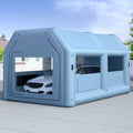 Giantz Inflatable Spray Booth 4x3m Car Paint Tent Filter Blower