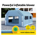 Giantz 6x4m Inflatable Spray Booth Car Paint Tent Filter Blower