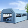 Giantz Inflatable Spray Booth 8.5x4.6m Paint Tent 2 Blowers