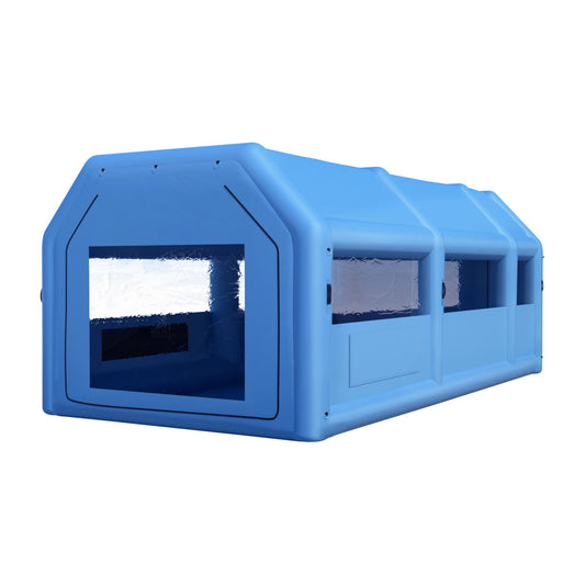 GIANTZ Spray Booth 8.5x4.8m Car Paint Tent 2 Blowers Filter Mobile