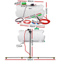 Giantz Weed Sprayer 100L 1.5M Boom Garden Spray