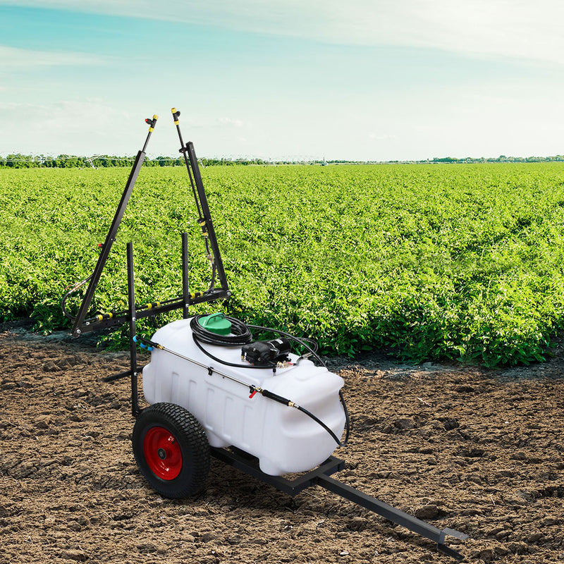Giantz 100L Weed Sprayer Trailer 3M Boom Garden Spray