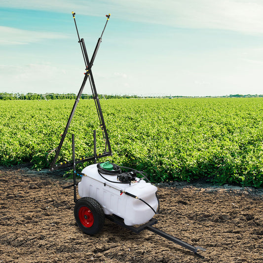 Giantz 100L Weed Sprayer Trailer 5M Boom Garden Spray