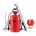 Giantz 7L Pressure Weed Sprayer Shoulder Pesticide Metal