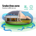 Gardeon Solar Ultrasonic Pest Repeller 8x LED Rodent Snake Repellent