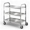 Cefito 3-Tier Stainless Steel Kitchen Trolley 89x50x83cm