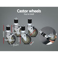 Cefito 1219x610mm Stainless Steel Kitchen Bench Wheels 304