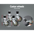 Cefito 1829x610mm Stainless Steel Kitchen Bench Wheels 304