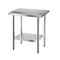 Cefito Stainless Steel Kitchen Bench Table 610x760mm 430