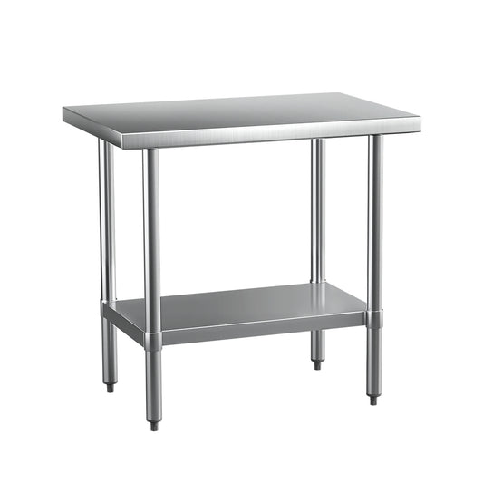 Cefito Stainless Steel Work Bench 910x610mm 430