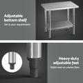 Cefito Stainless Steel Work Bench 910x610mm 430