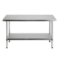 Cefito 1524x762mm Stainless Steel Kitchen Bench 430