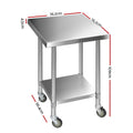 Cefito 760x760mm Stainless Steel Kitchen Bench Wheels 430