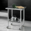 Cefito Stainless Steel Bench Splashback 760x610mm 430