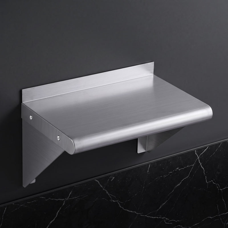 Cefito 410 x 250mm 430 Stainless Steel Compact Kitchen Wall Shelf