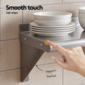 Cefito 410 x 250mm 430 Stainless Steel Compact Kitchen Wall Shelf