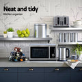 Cefito 2x 1200mm Stainless Steel Kitchen Wall Shelf Rack
