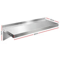 Cefito 900mm Stainless Steel Kitchen Wall Shelf Rack