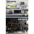 Cefito 900mm Stainless Steel Kitchen Wall Shelf Rack