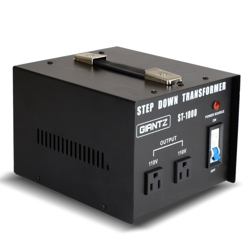 Giantz 1000W Step Down Transformer 240V to 110V
