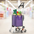 Emajin Shopping Cart 35L Foldable Climbing Wheels Trolley