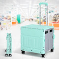 Emajin Shopping Trolley 75L Foldable Green