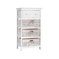 Artiss 2 Chest Drawers 3 Baskets ELIOT Storage Furniture