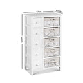 Artiss 5 Drawer Chest with 5 Baskets Storage Cabinet