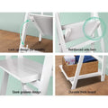 Artiss 3 Tier Corner Bookshelf White
