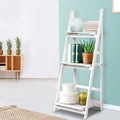 Artiss 3 Tier Corner Bookshelf White