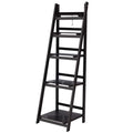 Artiss Corner Bookshelf 5 Tier Coffee ZANE Display Storage