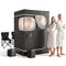 Devanti Portable Steam Sauna Tent 2 Person 1000W 3L Steamer Home SPA 60Min Timer