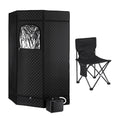 Devanti Portable Steam Sauna Tent 1000W 3L Full Body Home SPA