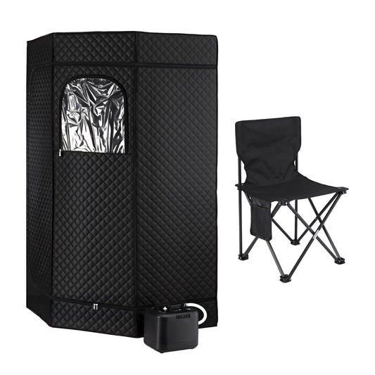 Devanti Portable Steam Sauna Tent 1000W 3L Full Body Home SPA