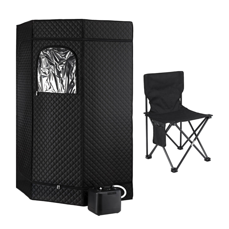 Devanti Portable Steam Sauna Tent 1000W 3L Full Body Home SPA